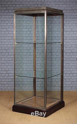 Art Deco Style Brass Shop Display Cabinet Vitrine