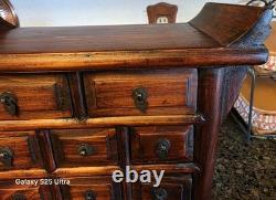 Asian Apothecary Cabinet 14 Drawer Gorgeous! 20th Century