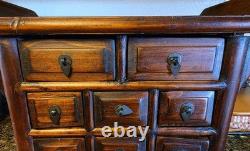 Asian Apothecary Cabinet 14 Drawer Gorgeous! 20th Century