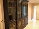 Asian Style Breakfront With Lights In Excellent Condition