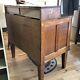 Authentic Antique Oak Blueprint/mapping Cabinet From Coal Mine