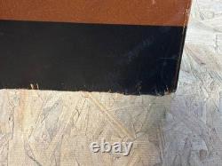 Authentic Vintage Library Card Catalog. 60 Drawers. 3 Trays