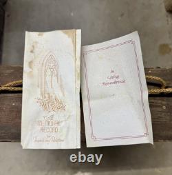 Awesome Old Primitive Wood Wall Hanging Display Cabinet With Framed Glass Door