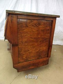 BEAUTIFUL Restored 18 Drawer Antique Sherer Oak Seed Bean Cabinet Counter