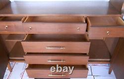 BROYHILL SAGA Mid Century Modern MCM Walnut ROOM DIVIDER