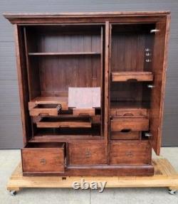 Bausman and Company Home Office Armoire Desk Cabinet