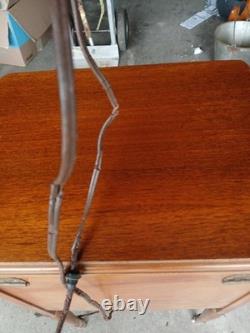 Beautiful Antique CASWELL RUNYAN Co Perfect Sewing Cabinet or End Table