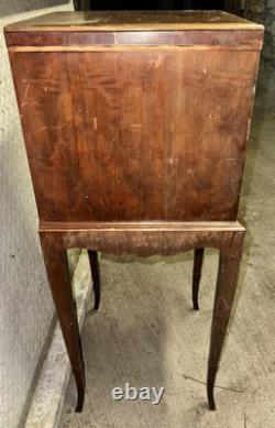Beautiful Antique French Marquetry Cabinet With Key Antique Furniture