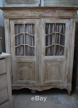 Beautiful bleached armoire