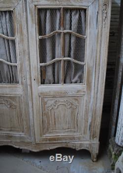 Beautiful bleached armoire