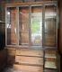 Broyhill Brasilia Walnut China Cabinet Hutch Mid Century Modern (100% Charity)