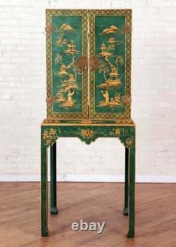 Cabinet Chinoiserie Decorated Bar Or Television Cabinet, Gorgeous