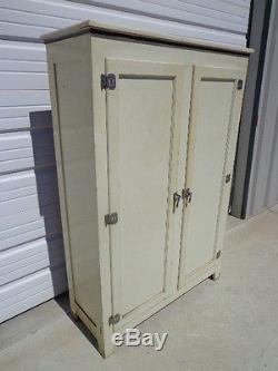 Cabinet Industrial Vintage Tall Linen Closet Medical Dental Antique Storage MCM