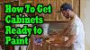 Cabinet Painting Tutorials Cabinet Painting Hacks Refinishing Cabinets Tips