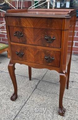 Caswell-Runyon Perfect Sewing Cabinet Flame Mahogany Circa 1930