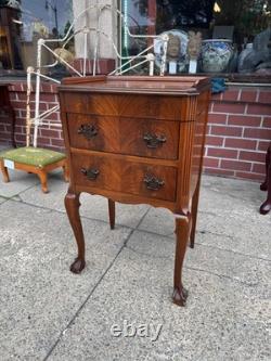 Caswell-Runyon Perfect Sewing Cabinet Flame Mahogany Circa 1930