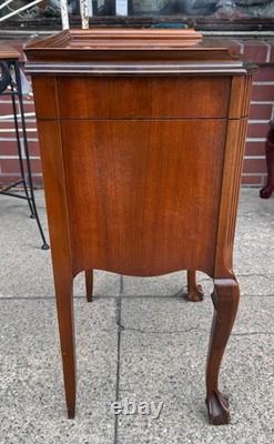 Caswell-Runyon Perfect Sewing Cabinet Flame Mahogany Circa 1930