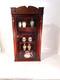 Charming Antique Wall Cabinet Made From A 1850s Clock Case, 30x16