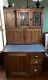 Charming Antique Wooden Hoosier Cabinet With Flour Mill (1906)