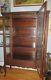China Cupboard / Hutch Solid Wood W Glass Doors & Sides + Drawer Vintage Cabinet
