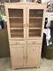 China Cabinet Antique Vintage 1940s