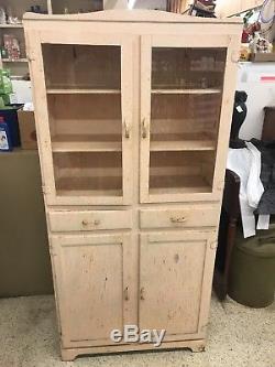 China cabinet antique vintage 1940s