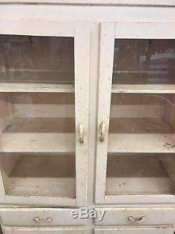 China cabinet antique vintage 1940s