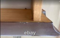 Chocolate Lacquer Tubular Steel Pace collection Leon Rosen Desk Drawers