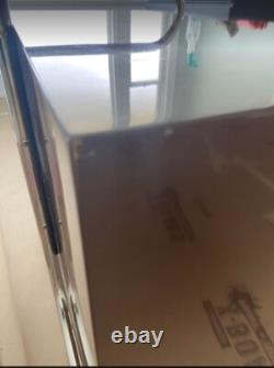 Chocolate Lacquer Tubular Steel Pace collection Leon Rosen Desk Drawers