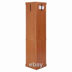 Corner Display Cabinet Heavy Duty Lighted Glass Display Rack Wine Shelf & Decor