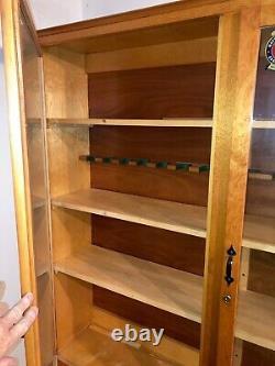 Custom Made Wood / Glass Cabinet Local Pick Up Only