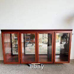 Danish Modern Rosewood Display Cabinet by Skovby