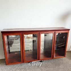 Danish Modern Rosewood Display Cabinet by Skovby