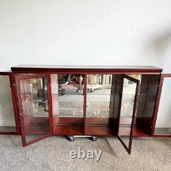 Danish Modern Rosewood Display Cabinet by Skovby