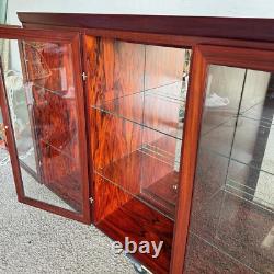 Danish Modern Rosewood Display Cabinet by Skovby
