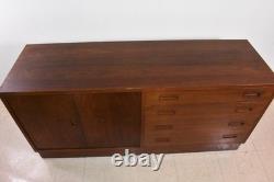 Danish Rosewood Credenza Carlo Jensen For Hundevad Four Drawers