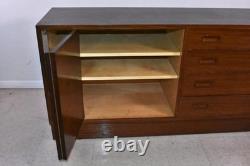Danish Rosewood Credenza Carlo Jensen For Hundevad Four Drawers