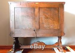 David Zork custom cabinet original with1914 Victor Talking Machine VE-XVIlow SN