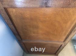 Deep Discount Antique Filing Cabinet, 4 drawer, oak, for letter size documents