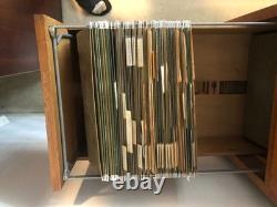 Deep Discount Antique Filing Cabinet, 4 drawer, oak, for letter size documents