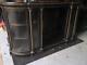 Demilune Empire Style Sideboard / Display Cabinet (antique)