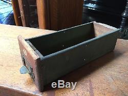 Diminutive Oak Nut And Bolt Multi Drawer Apothecary Cabinet Ohio Country Store