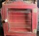 Display Cabinet Medical Apothecary / Barber Shop / Dentist Case Antique Art Deco