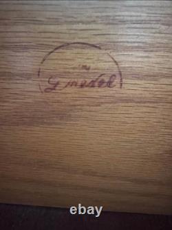 Drexel Solid Wood Curved-Front China Hutch
