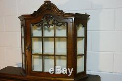 Dutch Antique Wall Cabinet Hanging Cabinet Cupboard Old Cabinet Nutwood