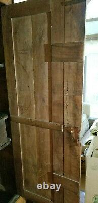 ELEGANT ANTIQUE LATE 18c FRENCH OAK MARRIAGE ARMOIRE