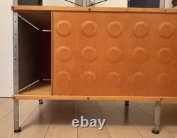 Eames Storage Unit 2 x 2 with Dimple Doors Herman Miller Mid-Century Modern