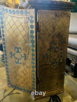 Early 1900s Antique Italian Ornate Wod Display Case
