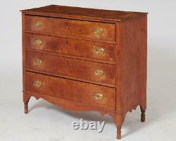 Early 19th Century Federal Inlaid Fruitwood Chest of Drawers