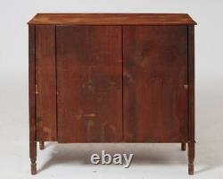 Early 19th Century Federal Inlaid Fruitwood Chest of Drawers